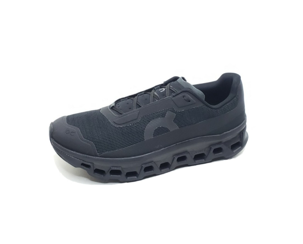 On Cloudmonster Void Mens Running Shoes Black Mesh Athletic Sneakers Size 11